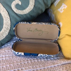 Blue Vera Bradley glasses case